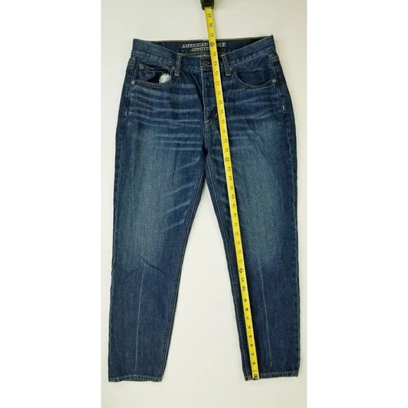 American Eagle Outfitters Size 8 Regular Womens Button Fly Vintage Hi Rise Jeans - Picture 11 of 12